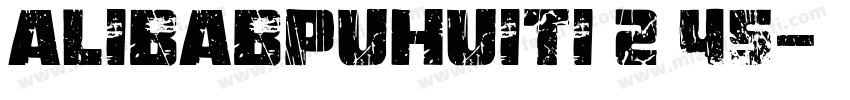 alibabpuhuiti 2 45字体转换